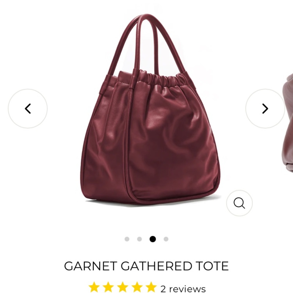 Fabulous Vegan Leather Bag COLOR IS MAROON / BURGANDY B11
